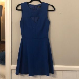 French Connection Royal Blue Dress Size 4